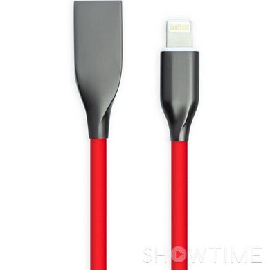 Кабель Powerplant USB2.0 AM/Apple Lightning Red 1м (CA911400) 470443 фото