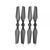 Пропелери лопаті гвинти SK для DJI Mavic Pro Platinum Quick Props (4шт) Black/Silver (32861866063BS) 1-011120 фото