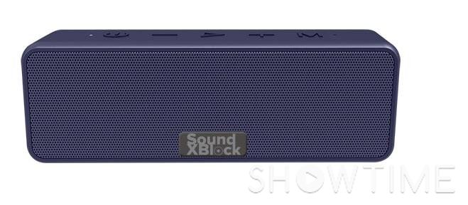 Портативна колонка 20 Вт синя 2E SoundXBlock TWS, MP3, Wireless, Waterproof Blue 513538 фото