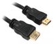 Кабель HDMI to DVI 18 + 1 1.8m, M / M, алюмінієвий кожух Viewcon VD-103 444589 фото 1