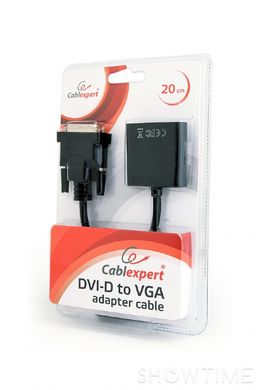 Адаптер DVI-D to VGA Cablexpert AB-DVID-VGAF-01 444406 фото