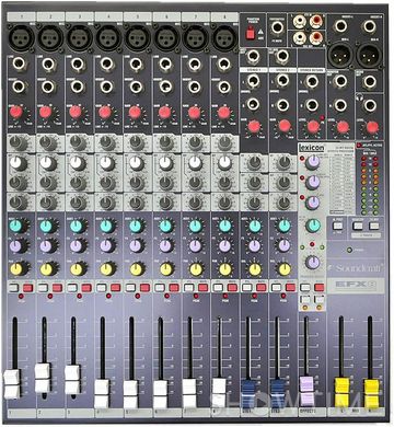 Soundcraft EFX8 (SCR-E535000000EU) — Микшерный пульт, 10 каналов 1-009273 фото