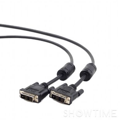 Кабель DVI відео Single Link, Cablexpert CC-DVI-BK-6 1.8m 444480 фото
