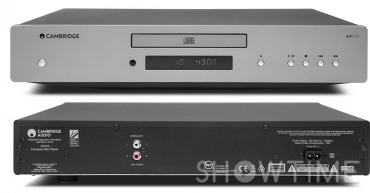 CD проигрыватель 20 Гц - 20 кГц Cambridge Audio AXC25 CD Player Grey C11084 527331 фото