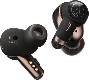 Audio-Technica ATH-TWX9 — Навушники бездротові, вакуумні, чорні 1-005977 фото