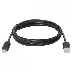 Кабель Defender ACH01-03BH USB2.0 AM/Apple Lightning Black 1м (87478) 469545 фото