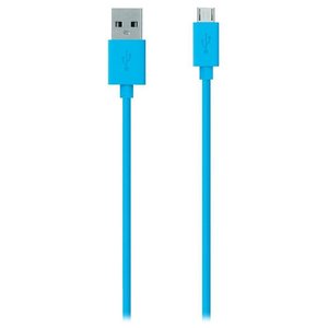 Кабель Belkin MIXIT UP USB2.0 AM/Micro-BM ChargeSync Blue 2м (F2CU012BT2M-BLU) 469020 фото