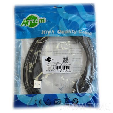 Кабель Atcom USB2.0 AM/Mini-BM 0.8м (3793) 469165 фото