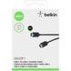Кабель Belkin Mixit USB-C to USB-C Charge Cable Black 1.8м (F2CU043BT06-BLK) 470502 фото 2